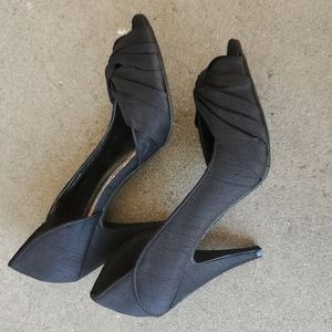 Black "Thai Silk" Rocket Dog Heels 8.5